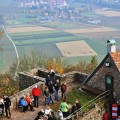 Madenburg - Blick auf Göcklingen